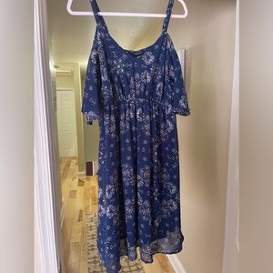 Blue Floral Dress- Size 00